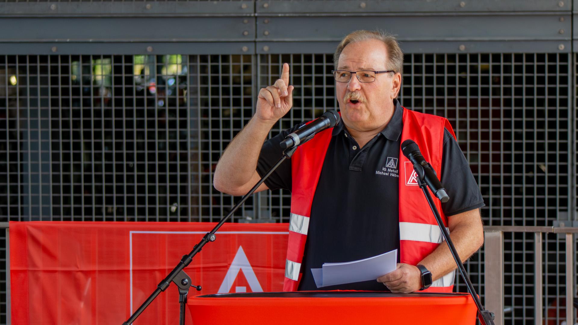 Michael Häberle, Betriebsratsvorsitzender Mercedes-Benz Standort Untertürkheim