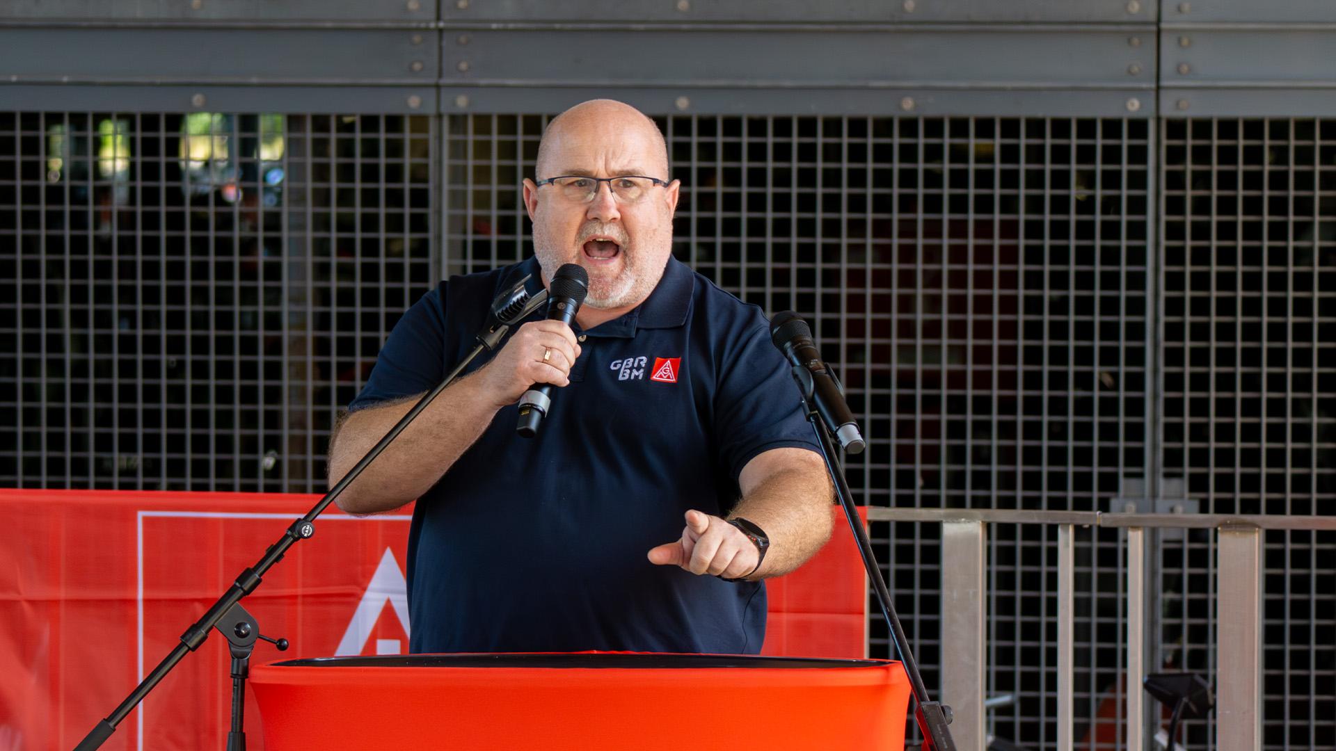 Andreas Kölpin, Vertrauenskörperleiter Bosch Feuerbach