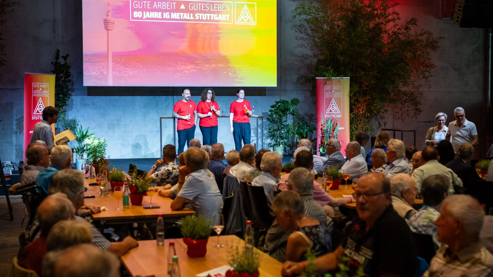 Jubiläumsfeier "80 Jahre IG Metall Stuttgart" am 18.7.2026