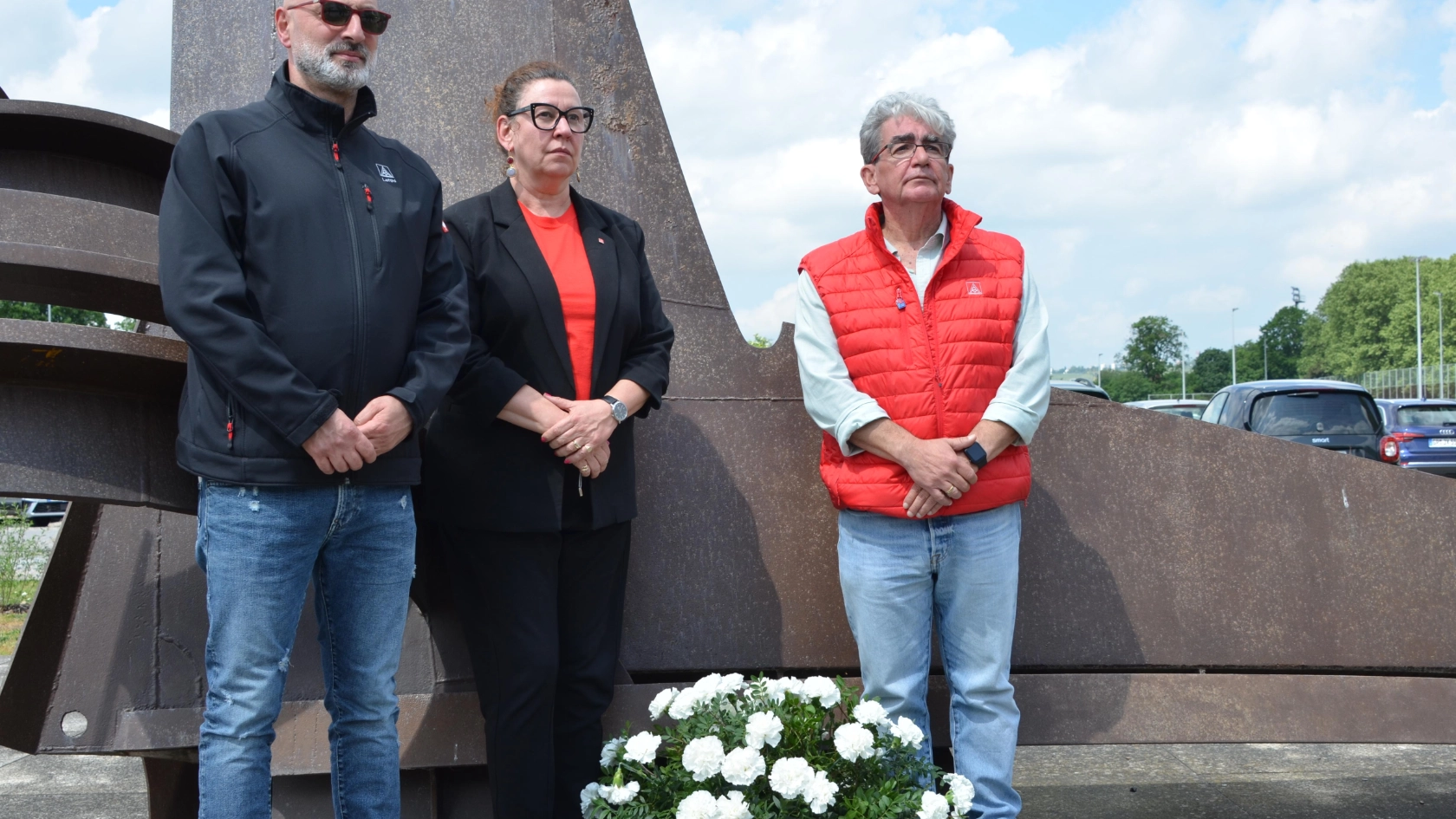 Kranzniederlegung der Vertrauensleute