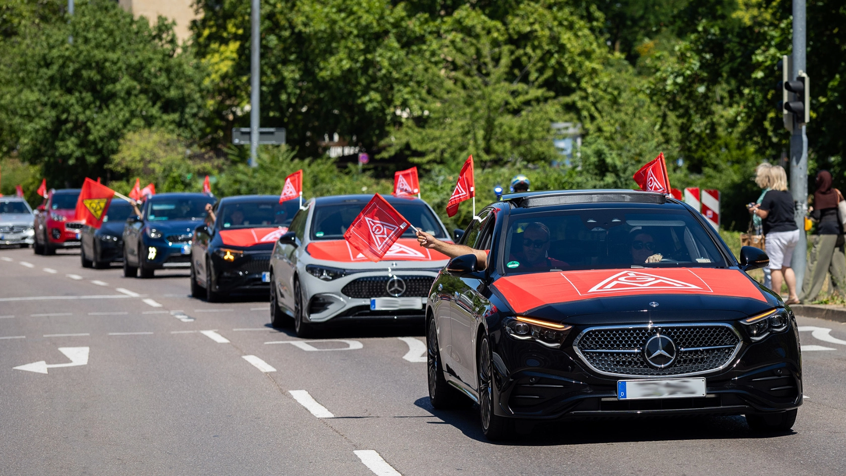 Autokorso Stuttgart 9. Juli 2026