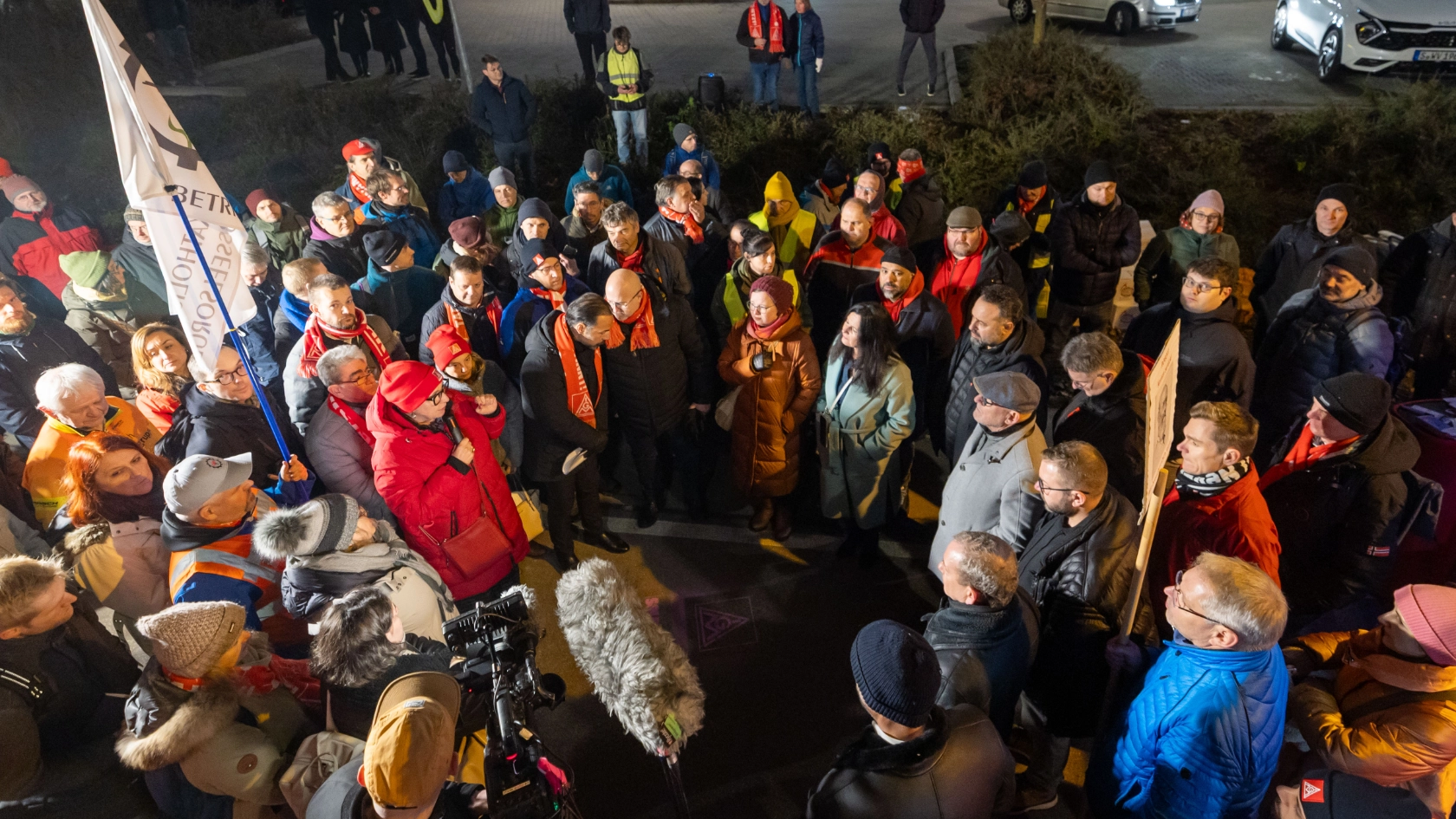 "Zukunftsschicht" Bosch Feuerbach - Pressegespräch