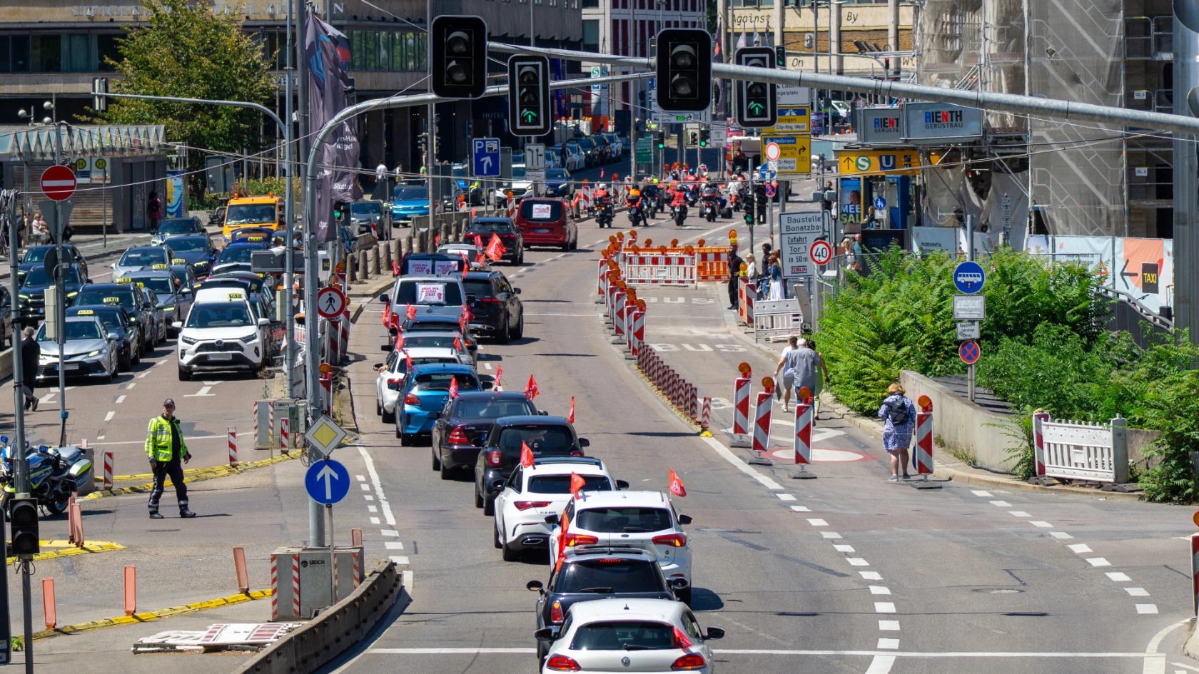 Autokorso Stuttgart 9. Juli 2026