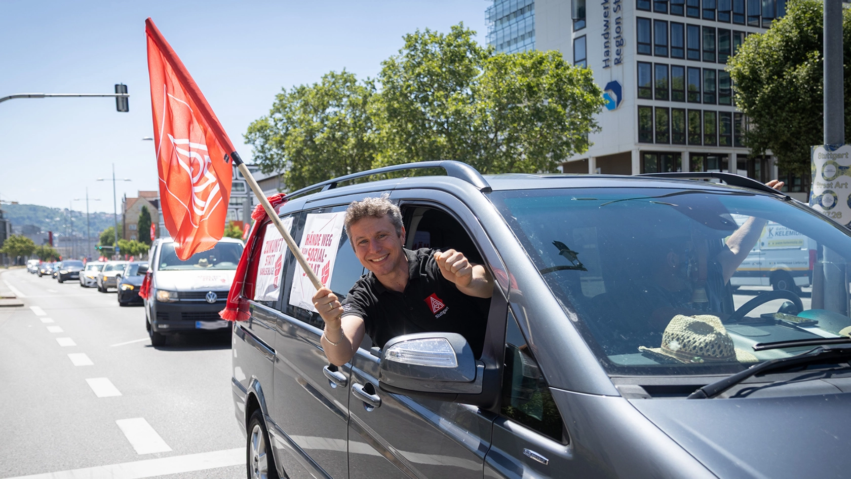 Autokorso Stuttgart 9. Juli 2026