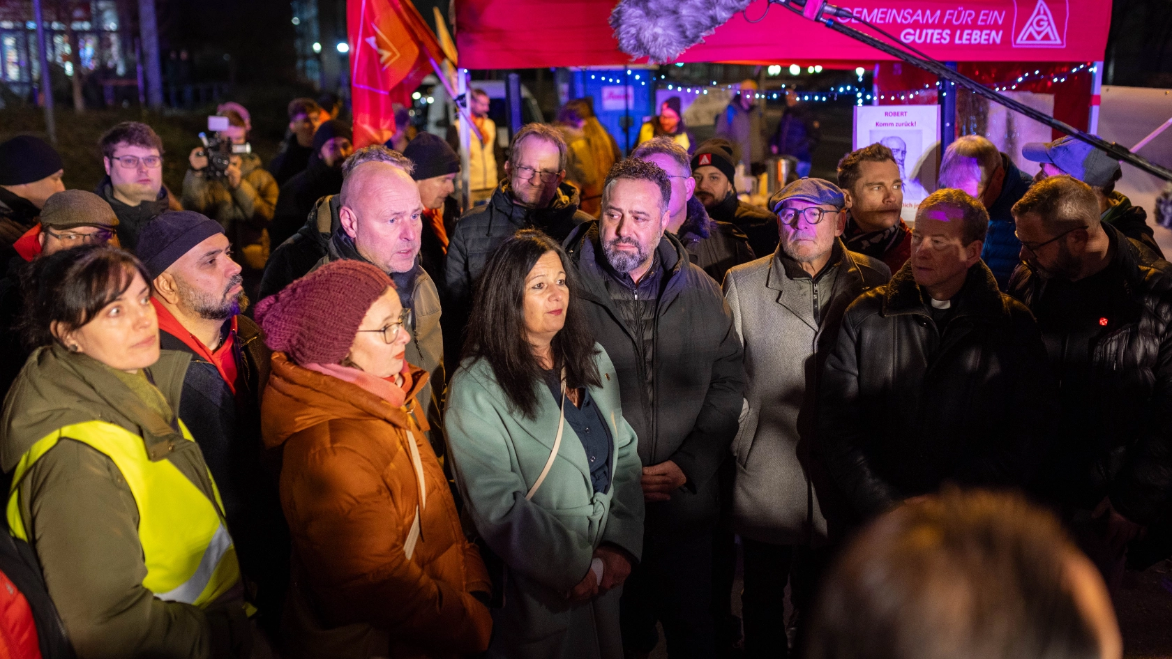 "Zukunftsschicht" Bosch Feuerbach - Pressegespräch
