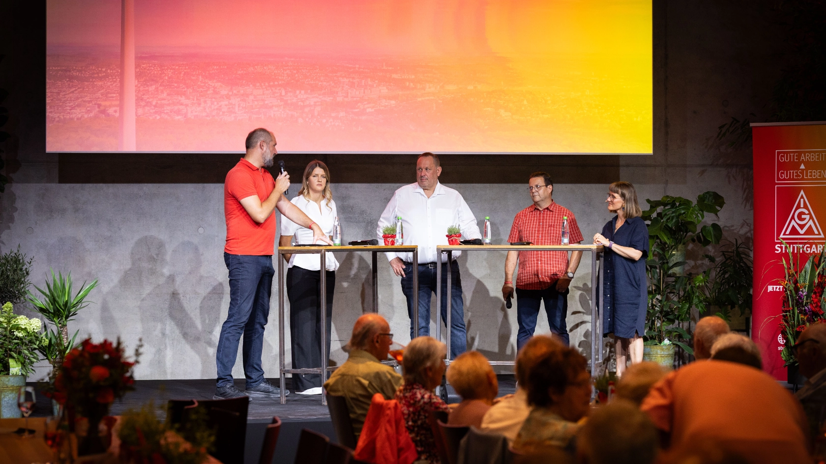 Jubiläumsfeier "80 Jahre IG Metall Stuttgart" am 18.7.2026
