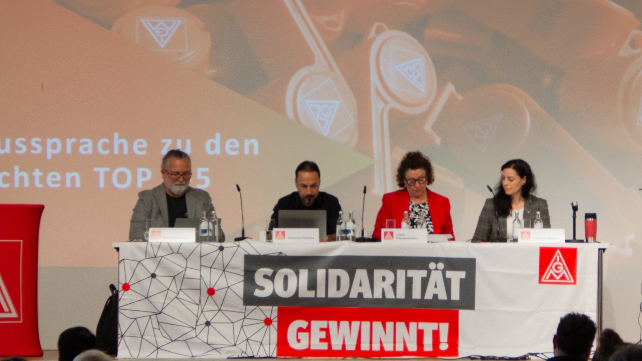 Delegiertenversammlung der IG Metall Stuttgart