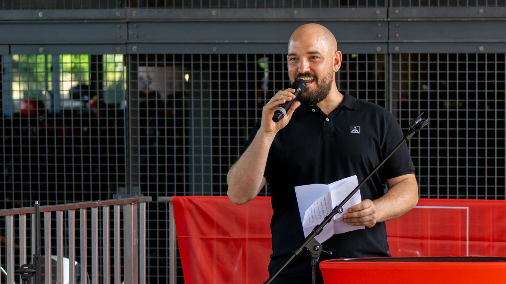 Lucas Merkel, Betriebsratsvorsitzender Mercedes-Benz Group AG Zentrale