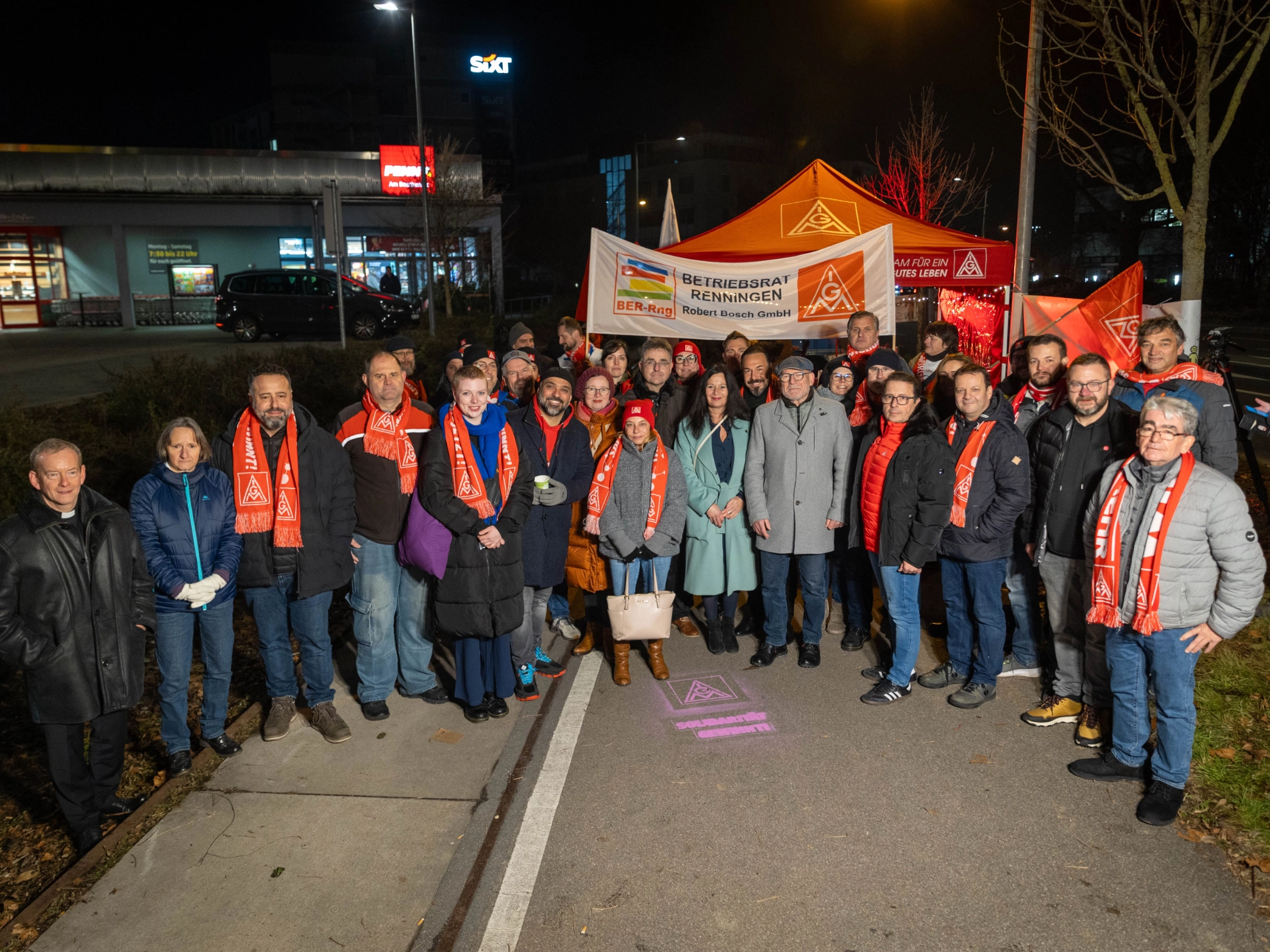 "Zukunftsschicht" Bosch Feuerbach - Pressegespräch