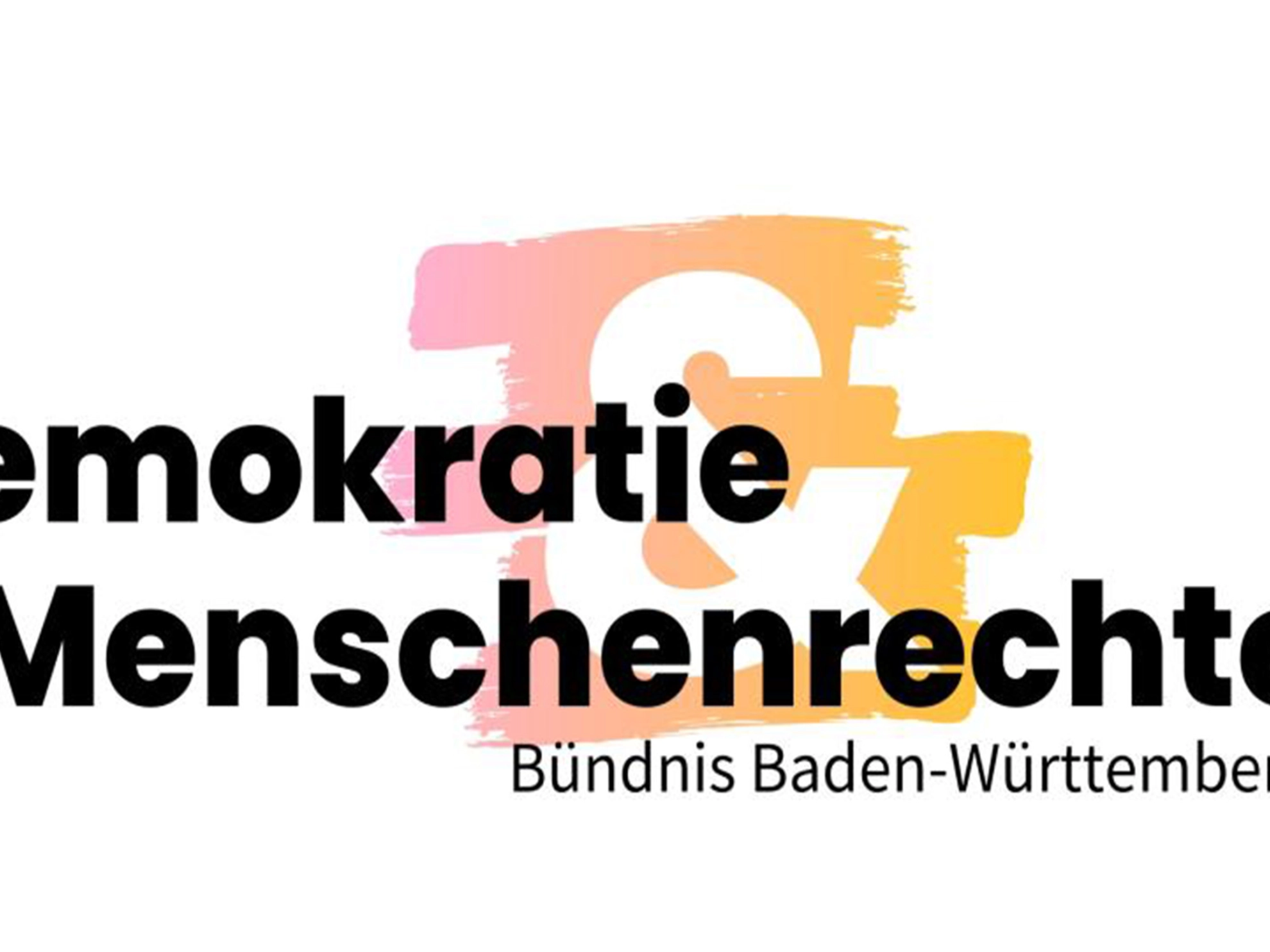 Logo Bündnis für Demokratie und Menschenrechte