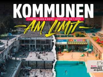 Kundgebung und Demo am 8. November 2025