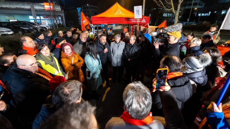 "Zukunftsschicht" Bosch Feuerbach - Pressegespräch