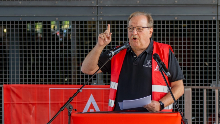Michael Häberle, Betriebsratsvorsitzender Mercedes-Benz Standort Untertürkheim