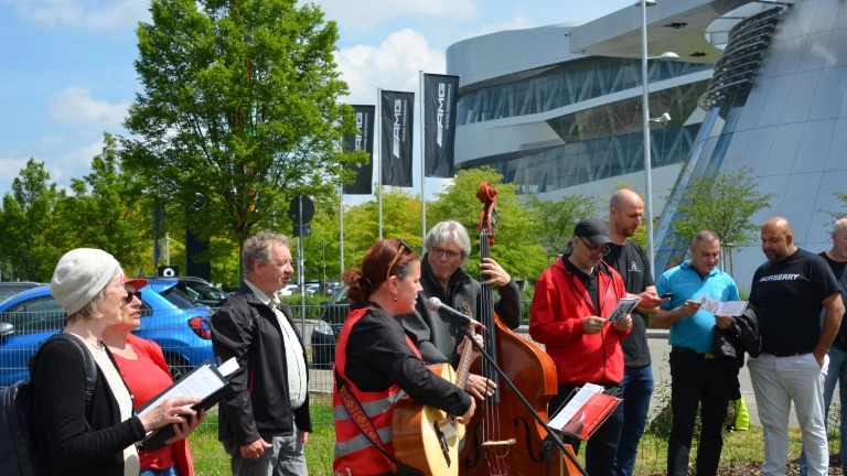 Kranzniederlegung der Vertrauensleute