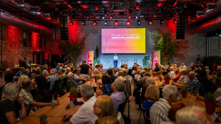 Jubiläumsfeier "80 Jahre IG Metall Stuttgart" am 18.7.2026