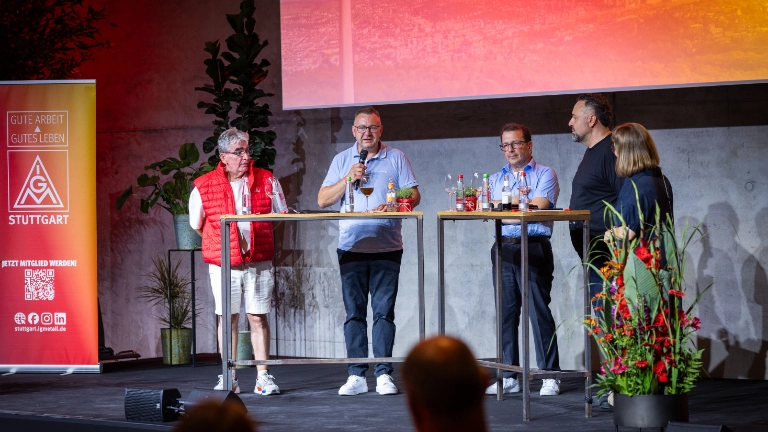 Jubiläumsfeier "80 Jahre IG Metall Stuttgart" am 18.7.2026
