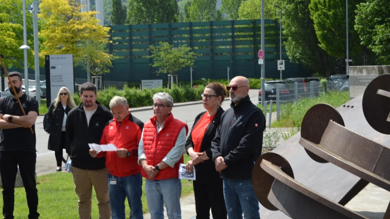 Kranzniederlegung der Vertrauensleute