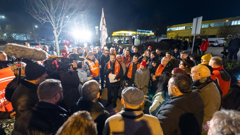 "Zukunftsschicht" Bosch Feuerbach - Pressegespräch