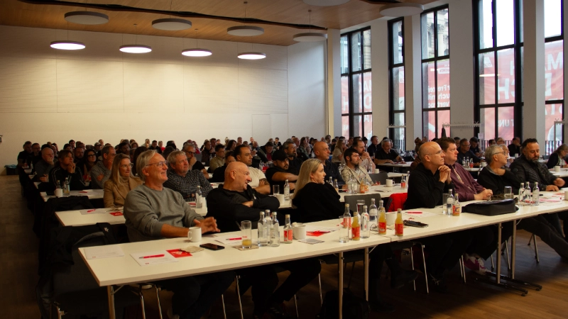 Delegiertenversammlung der IG Metall Stuttgart