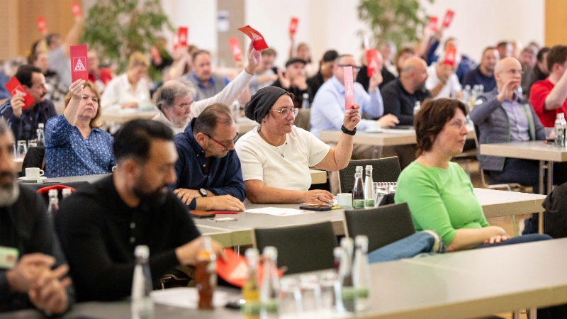 Delegiertenversammlung der IG Metall Stuttgart