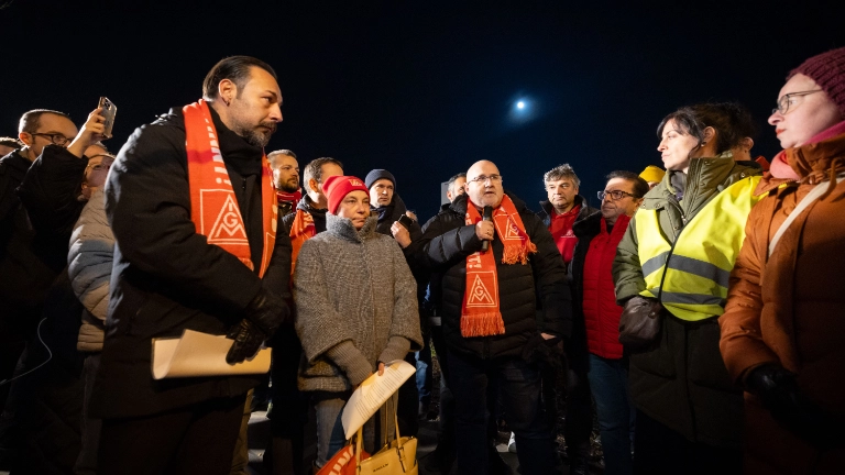 "Zukunftsschicht" Bosch Feuerbach - Pressegespräch