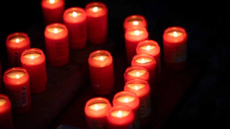Halloween-Protest bei Bosch in Schwieberdingen