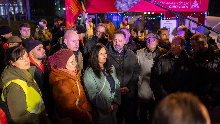 "Zukunftsschicht" Bosch Feuerbach - Pressegespräch