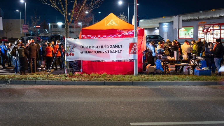 "Zukunftsschicht" Bosch Feuerbach - Pressegespräch