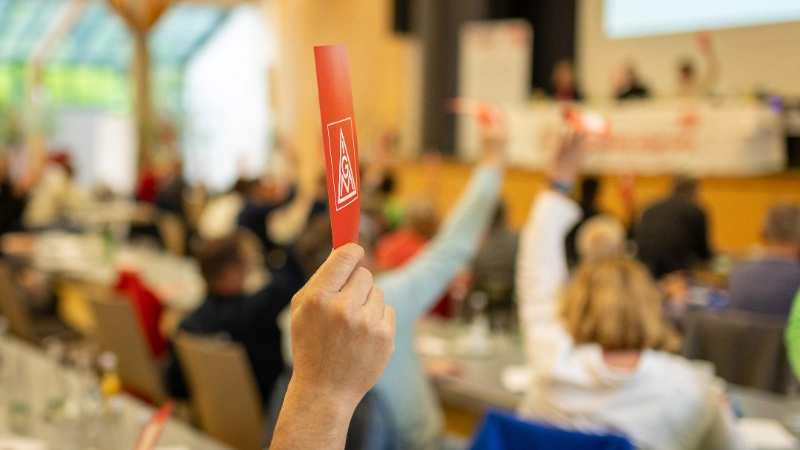 Delegiertenversammlung der IG Metall Stuttgart