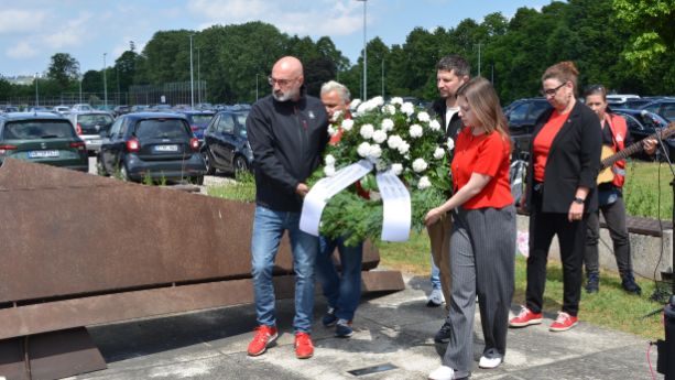 Kranzniederlegung der Vertrauensleute