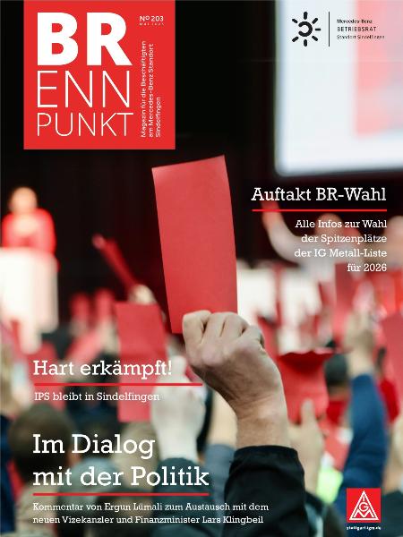 Brennpunkt Ausgabe 203 (Mai 2025)