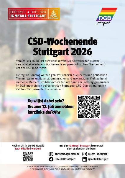 Flyer/Aushang CSD 2026