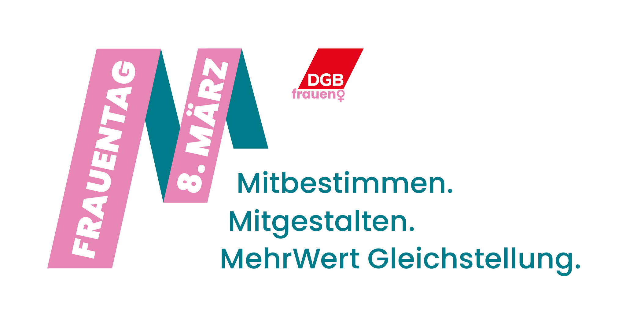 Logo Internationaler Frauentag 2026 DGB