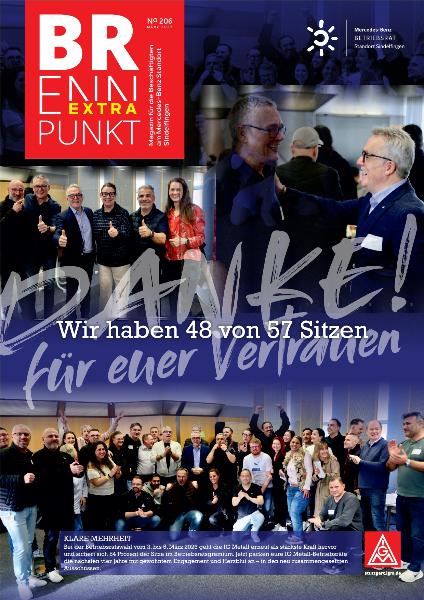 Brennpunkt Extra: Ergebnisse der Betriebsratswahl - Ausgabe 206 (März 2026)