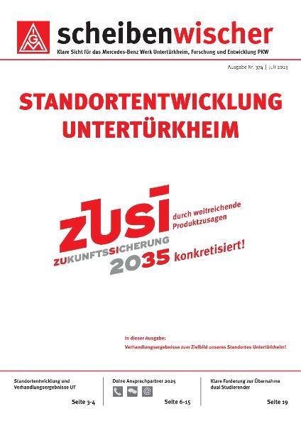 Scheibenwischer Ausgabe 374 (Juli2025)