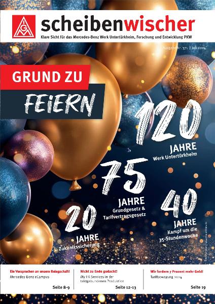 Scheibenwischer Ausgabe 371 (Juli 2024)