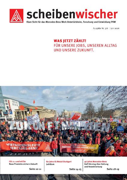 Scheibenwischer Ausgabe 378 (Juni 2026)